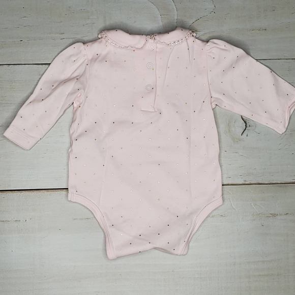 Little Me Bodysuit and Dress Set Pink 3 Month - Picture 4 of 8